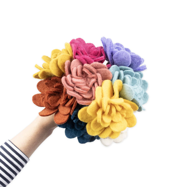 Felt Zinnia