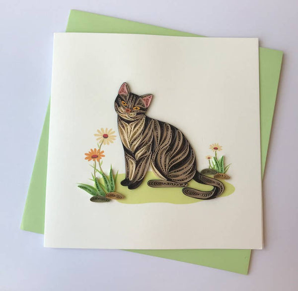 Cat Quilled