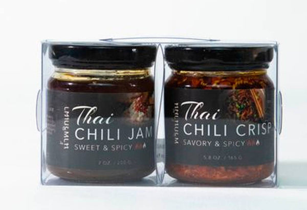 Thai Chili Jam and Chili Crisp Set