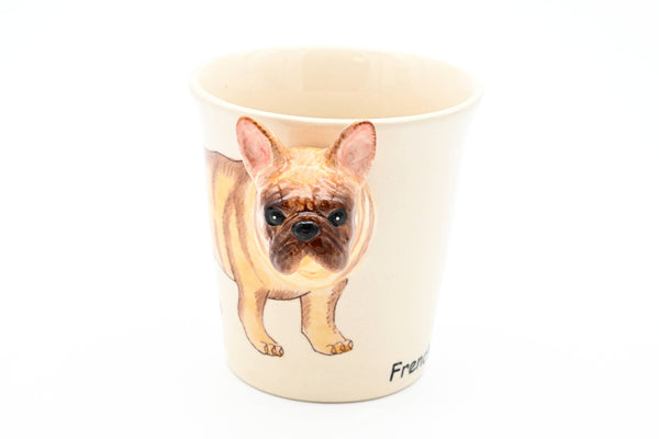 French bull (light brown) mug 10 oz