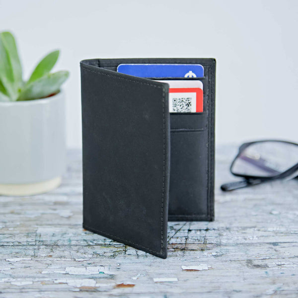Handmade Buffalo Leather Credit Card Holder