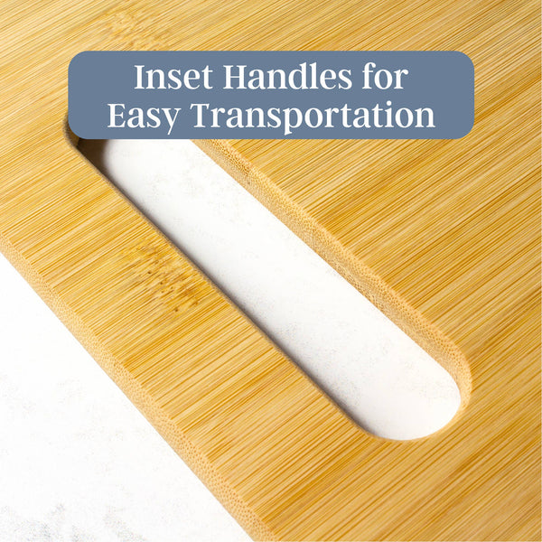 3-Piece Bamboo Cutting Board Set