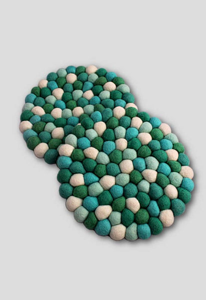 Round Felt Ball Trivet