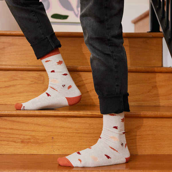 Socks that Plant Trees - Fall Leaves/ Small