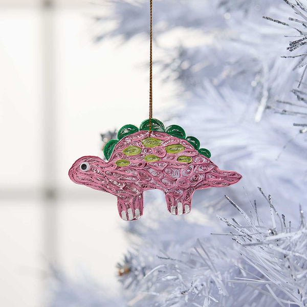 Quilled Stegosaurus Ornament
