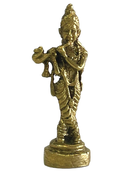 Brass Krishna Statue