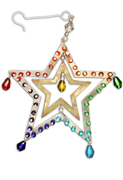Twirl Star Ornament