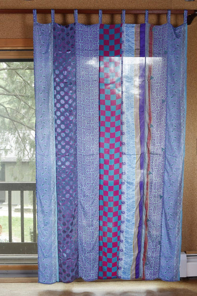 Sari Curtain 54 X 86 Inches - Velvet Sea