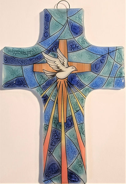 Cross/Dove Medium Cross