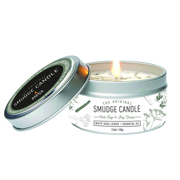 Soul Sticks - Nag Champa Sage Smudge Candle (3.5 oz)
