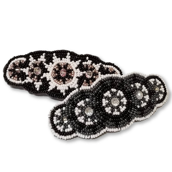 Andrea Seed Bead Hair Barrette - Guatemala