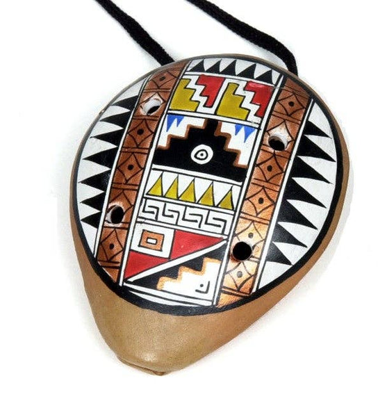 Traditional Ocarina Necklace Med. Instrument