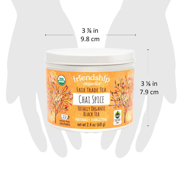Chai Spice Black Tea, Organic and Fair Trade Certified