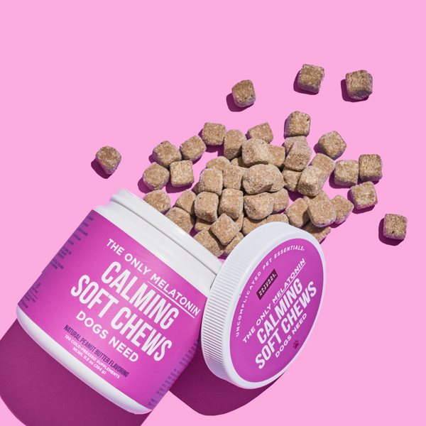The Only Melatonin Calming Soft Chews Dogs Need: 12 count pouch