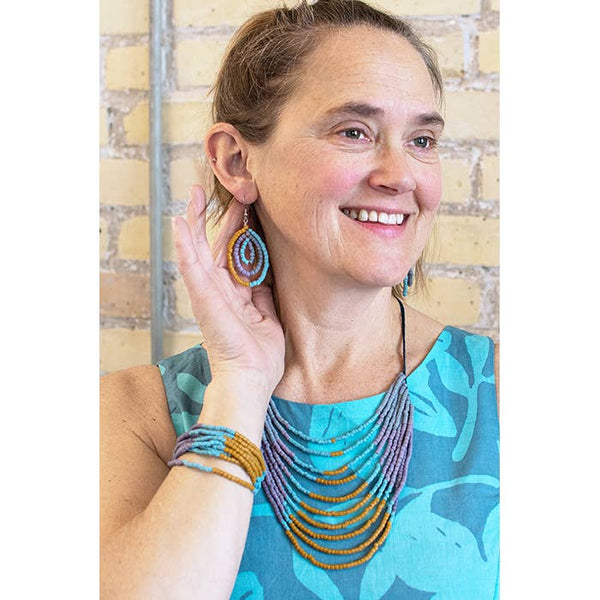Azonto: Necklace - Rust