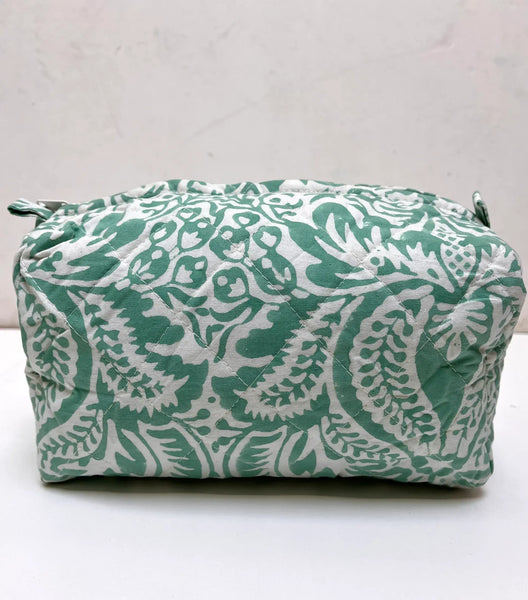 Medium Cosmetic Bag - Cypress Marine