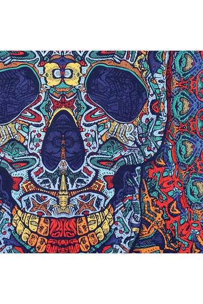 3D Tapestry Psychedelic Skull Hanger Packaged Tapestries
