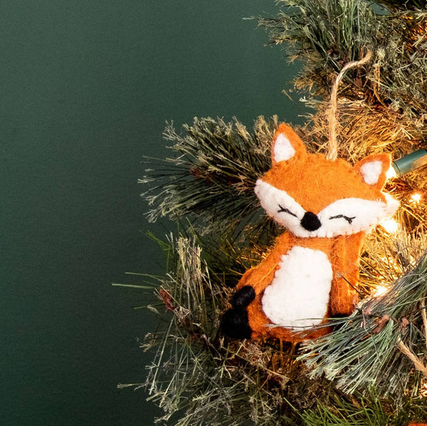 Ornament Forest Animal Red Fox