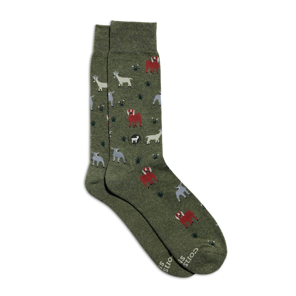 Socks that Save Goats | Gifts for Farm Animal Lovers: Small