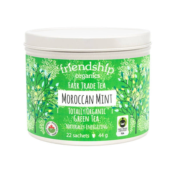 Moroccan Mint Green Tea, Organic and Fair Trade Certified