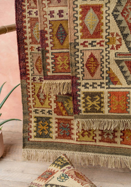 Narayan Handloom Kilim Rug, Large, 120 X 180cm