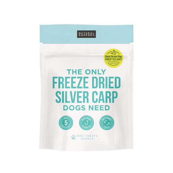 The Only Freeze Dried Silver Carp Dogs Need