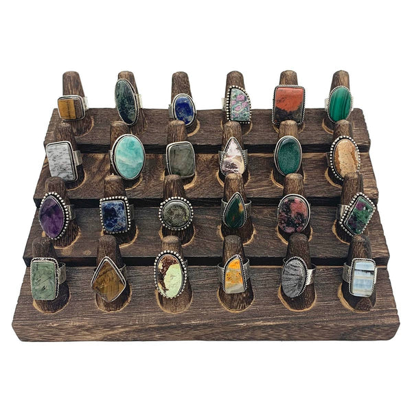 Kashi Semiprecious Stone Ring