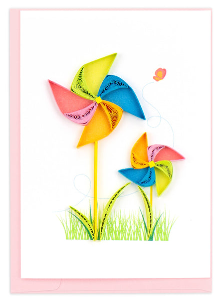 Pinwheels Gift Enclosure Mini Card