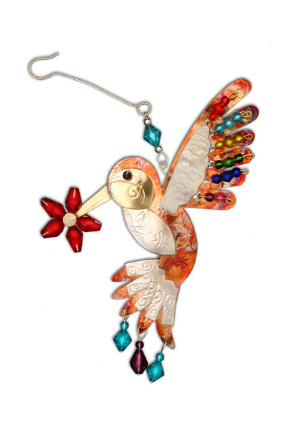 Peaceful Hummingbird Ornament