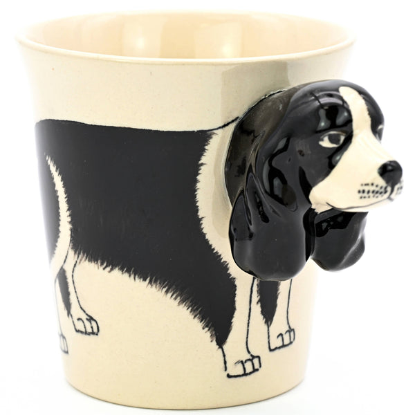 English Spaniel(black) mug 10 oz
