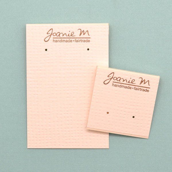 Small Square Glass Stud Earrings - Assorted Colors