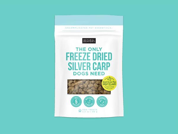 The Only Freeze Dried Silver Carp Dogs Need