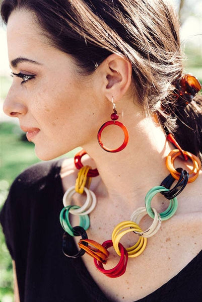 Ring Of Life Earrings