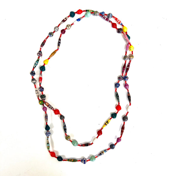 Rolled Paper Necklace