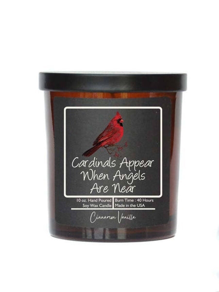 Cardinals Appear - Sympathy Gift Candle - Soy Wax Candles