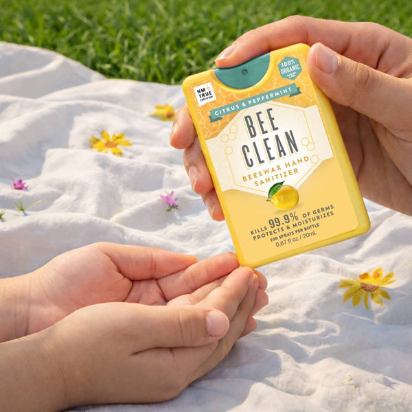 Organic Beeswax Bee Clean Hand Sanitizer Spray 12 pack