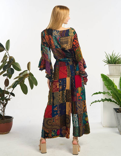Earthtones Patchwork Pant