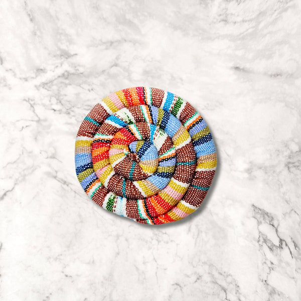 Small Spiral Spiced Heatable Trivet