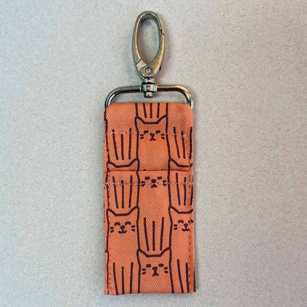 Lip Balm Bag - Cat Print