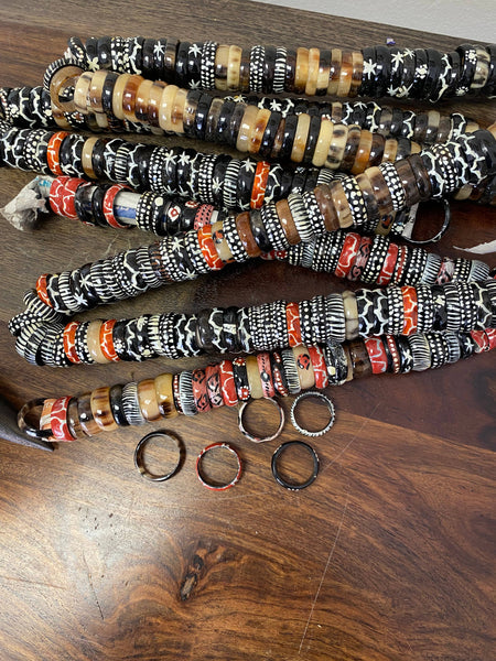 Safari inspired Bone rings Assorted