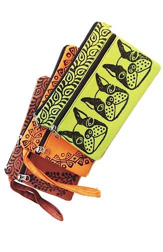 Cotton Clutch Bag