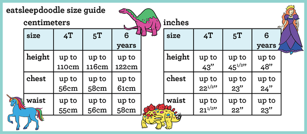 Color your own Fairytale Pajamas - DIY Craft Kit