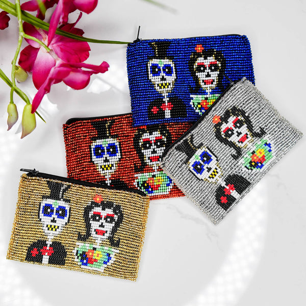 Day of the Dead Coin Bag