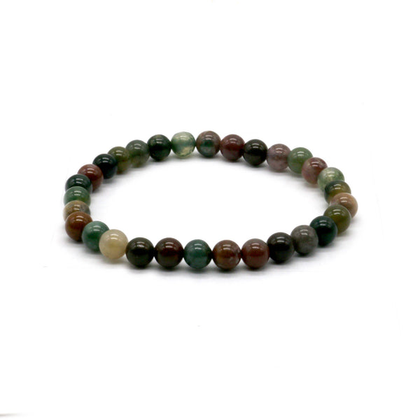 Bracelet - Indian Agate (6mm)
