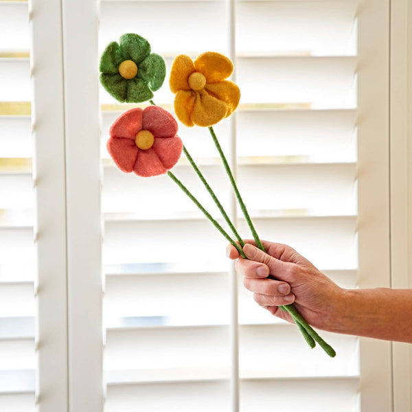 Felt Pansy