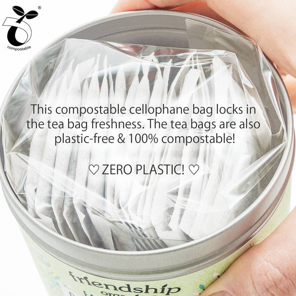 Decaf Green Mint Tea, Organic and Fair Trade Certified