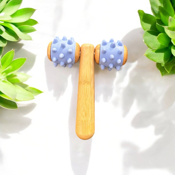 Bamboo Body Rolling Massage Tool | Spa & Skincare Bestseller