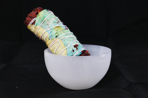 Selenite Smudge Bowl (4 in.)