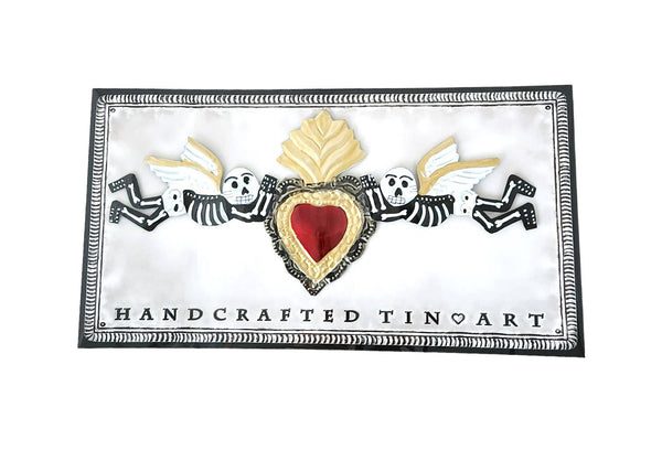 Day of the Dead Skeletons With Heart Wall Hanging Decoration
