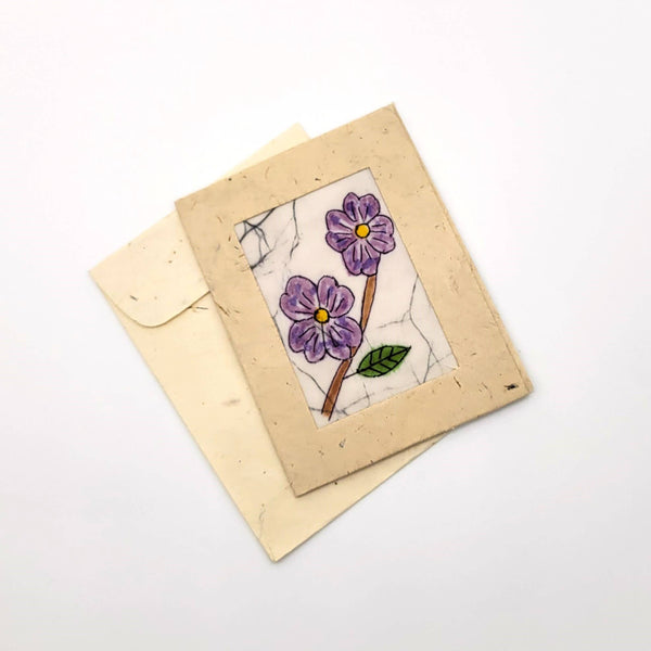 Flowers Batik Mini Card Refill